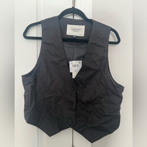 AEO Black Vest